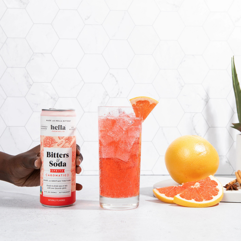 Bitters & Soda Non-Alcoholic Bittersweet Spritz | 4-pack