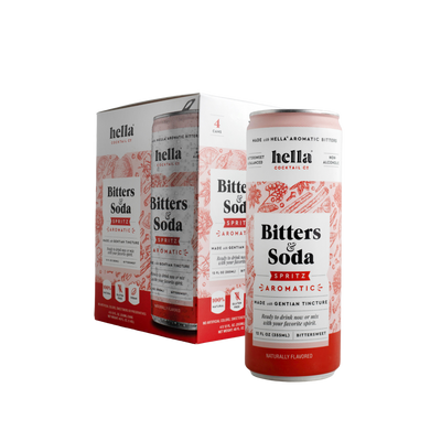 Bitters & Soda Non-Alcoholic Bittersweet Spritz | 4-pack