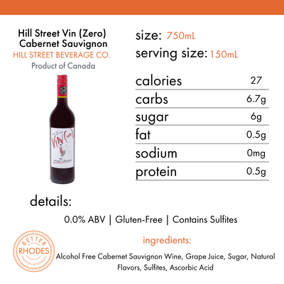 Hill Street Vin (Zero) Non-Alcoholic Cabernet Sauvignon
