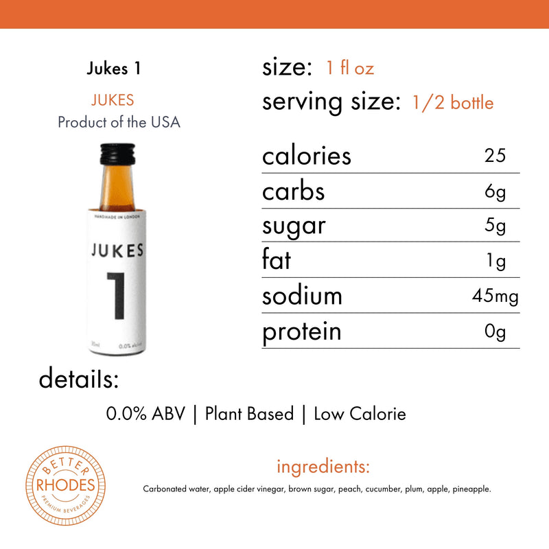 Jukes 1 - Alcohol-Free | Case of 9