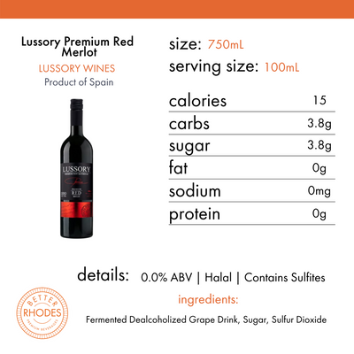 Lussory Non-Alcoholic Premium Merlot