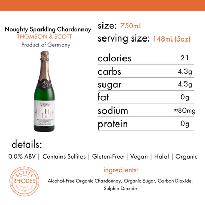 Noughty Dealcoholized Sparkling Chardonnay