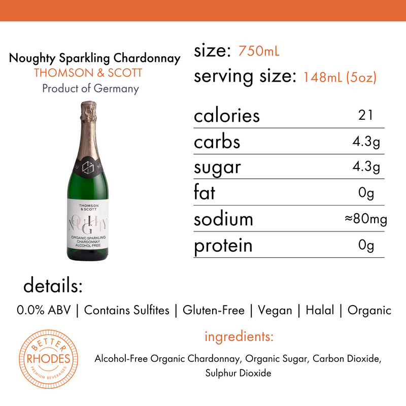Noughty Non-Alcoholic Sparkling Chardonnay