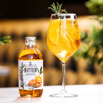 Sir. James 101 Alcohol-Free Bitter Aperitif Spritz | 12 Bottle Party Pack