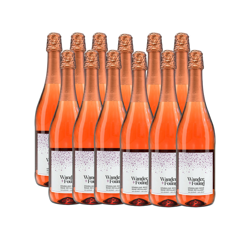 Wander + Found Non-Alcoholic Sparkling Rosé