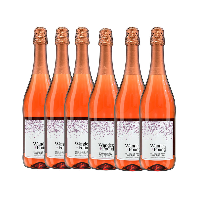 Wander + Found Non-Alcoholic Sparkling Rosé