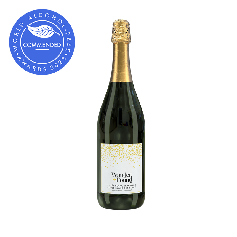 Wander + Found Non-Alcoholic Sparkling Cuvée Blanc – Better Rhodes