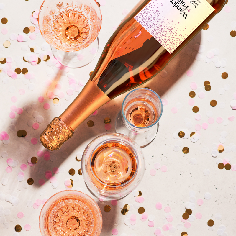 Wander + Found Non-Alcoholic Sparkling Rosé