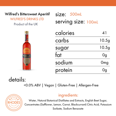 Wilfred's Bittersweet Non-Alcoholic Aperitif