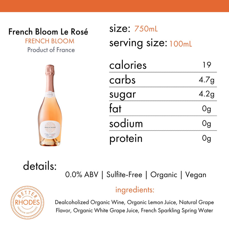 French Bloom Alcohol-Free Le Rosé